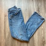 AGOLDE Light Wash Distressed Straight Leg Wilder Jean Size 24 Photo 2