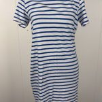 Current/Elliott  The Beatnik Blue & White Stripe T Shirt Dress Size 0 Photo 0