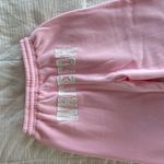 White Fox Boutique Shout It Out Wide Leg Sweatpants Pink Photo 4