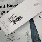 Boyish NWT Toby High Rise Relaxed Fit Distressed Jeans | Sz 27 | Medium Indigo Photo 5