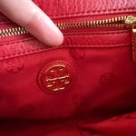 Tory Burch  Red Woven and Gold Small Purse Photo 3