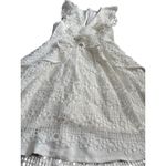 Elliatt Elliat Ruffled Eyelet Interlude Dress White Size Large Photo 8