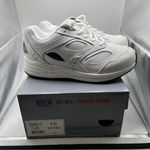 Drew NWB  Flare White Perforated Leather & Mesh Walking Shoes, Womens 9 Wide Photo 0