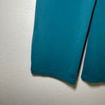Halara Teal Blue wide leg pleated pants women's small career office comfy active Photo 2