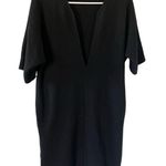 Ann Mashburn  Black 100% Fine Merino Wool Dress Photo 7