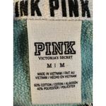 PINK - Victoria's Secret Victoria's Secret PINK Mint Green Half Zip Hoodie Coquette Sporty Women Sz M Photo 5