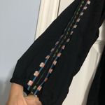 Flying Tomato Boho Aztec western embroidered  black dress women’s large‎ new NWT Photo 4