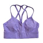 JoyLab Women’s Medium Lilac Purple Criss Cross Sports Bra Photo 0