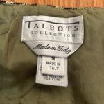 Talbots Vintage‎  Collection wool silk blend Houndstooth mini trumpet Skirt sz 16 Photo 3