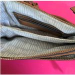 Buckle Boho embroidered floral faux suede crossbody bag Photo 1