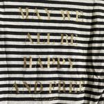 Spiritual Gangster Striped Graphic Tee Photo 2