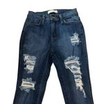 Vibrant Miu Vibrant m.i.u mid rise distressed skinny jeans Photo 2