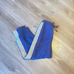 Farm Rio  x Anthropologie Embroidered-Band Straight Leg Med Blue High Rise Photo 5