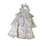 Lulus NWOT  Medium Glamorous Sweetie Lavender Burnout Tie-Strap Bustier
Midi Photo 9