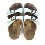Birkenstock  Sydney Light Blue Leather Women's Size 37 Photo 2