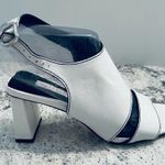 Topshop Nateisha High Heeled Sandals Leather White Size 6.5 Photo 6