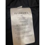 NEW Ivyrevel Black Long Sleeve Mock Neck Ruched Party Mini Bodycon Dress Size XS Photo 4