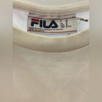 FILA  White Tee with Colorful Logo.  Size-X-Large Photo 3