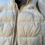 The North Face White Puffer Vest Photo 3