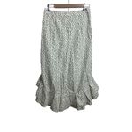 Anthropologie  Beachgold Yellow Grey Asymmetrical Skirt Sz. M Photo 5