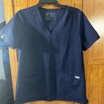 FIGS Scrub Top Navy Photo 0