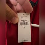 Gap  Vibrant Sled Red Halter Blouse,Size S,Satin,100% polyester,Made in Vietnam Photo 9