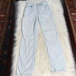 Abercrombie & Fitch Abercrombie Light Wash The 90’s Straight Ultra High Rise Carpenter Jeans Photo 1