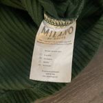 MILANO DI ROUGE Crop Top Womens Sz Sm Green Corduroy Crewneck Photo 6