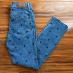 Madewell The High Rise Slim Boy Jean Starry Night Star Denim Jeans Size 23 Photo 0