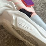 Adidas  Magmur Sandals Womens 6 Pink Neon Colorful Strappy Athletic Hook & Loop Photo 7