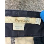 Boden Navy and White Floral Boot Cut Pants Black Size 4 Photo 4