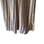 Linen/Silk Moda International Embroidered Bohemian￼ Midi Dress￼ Size M Photo 7