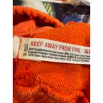 Free People Movement Orange Athletic Shorts Flowy Sheer Overlay Size XS Photo 5