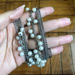 ZARA Pearl Drop Necklace Photo 0