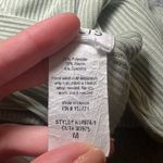 Le lis Ribbed Sage Green Bodysuit With Crisscross Open Back Size Medium Photo 5