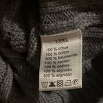 LACOSTE Izod Gray Knit Cable Pullover Sweater Crocodile Logo XL Photo 3