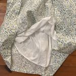 Mable Poplin Puff Sleeve Floral Dress Womens Size Large Cottage Prairie Green Photo 10