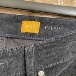 Pilcro and the Letterpress  Black Stet Corduroy Front Skinny Jeans, Size 27/4 Photo 3