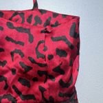 White House | Black Market Cami Top Red Jaguar Animal Print Size Medium 100% Silk Photo 4