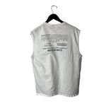 Vintage Wheelchair User Warrior Athlete Muscle Shirt 90s Y2K Tank Top White Size M Photo 2