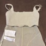 ZARA  Beige Bodying Denim Capsule Collection Romper. Size XS Photo 6