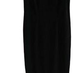 Sharon Young M Black Formal Midi Dress Funeral Size 10 Photo 0
