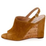 Valentino Garavani Valentino Erin. B women’s suede cork wedge sandal size IT 41 US 11 Photo 1