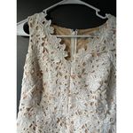 Loft  Petite White Lace Dress Size 2P Photo 7