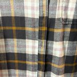 Aerie  long sleeve flannel button down Cotton blend in sz small Photo 6