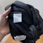 Lovers + Friends black velour vneck wide leg jumpsuit size US small Photo 7