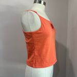 Chadwick's Real Comfort by Chadwick’s Orange Beaded Tank Top Cotton Blend Y2K Cami SZ Small Photo 2