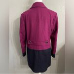 Brooks Brothers Ladies  346 Wool car coat two tone color blocked dress coat 12 Photo 2