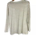 Vince Womens Crewneck bracelet sleeve classic stripe top, $65, Medium, B59 Photo 1