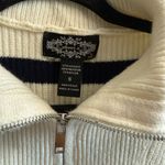 Oliver.o by Casino Striped Sweater Vest Women’s Size S Half Photo 1